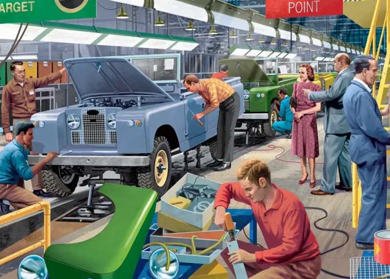 Jumbo Falcon: The Car Factory (1000)