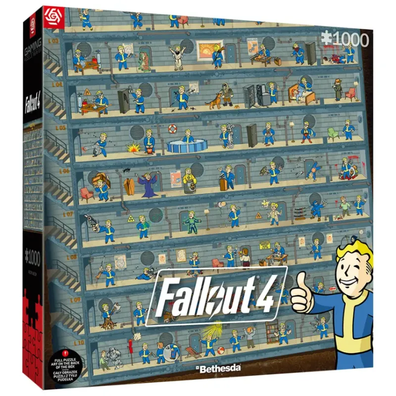 Good Loot : Gaming Puzzle Series - Fallout 4, Perk Poster (1000)