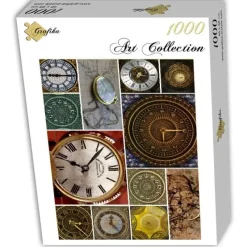 Grafika : Art Collection - Collages, Clocks (1000)
