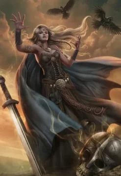 Grafika : Cris Ortega - The Witch Queen (1000)