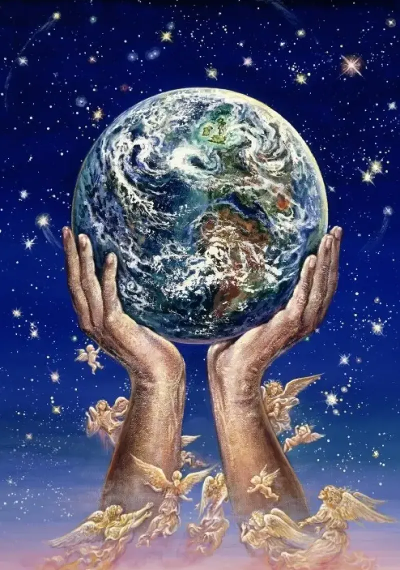 Grafika : Josephine Wall - Hands of Love (1000)