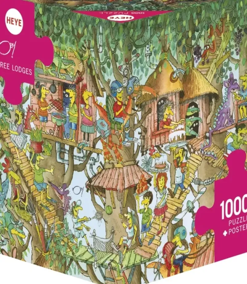 Heye : Korky Paul - Tree Lodges (1000)