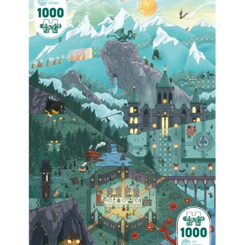 Iello : Puzzle Universe - Chemins Obscurs (1000)