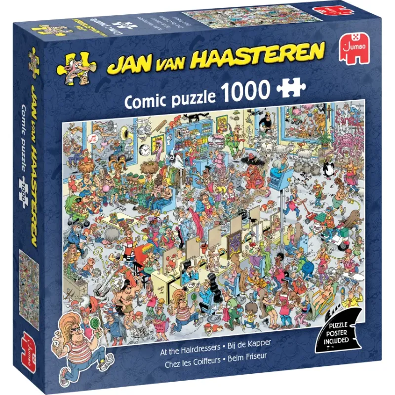 Jumbo Jan Van Haasteren: At the Hairdressers (1000)