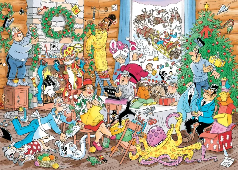 Jumbo Jan Van Haasteren: A Woolly Christmas (500)