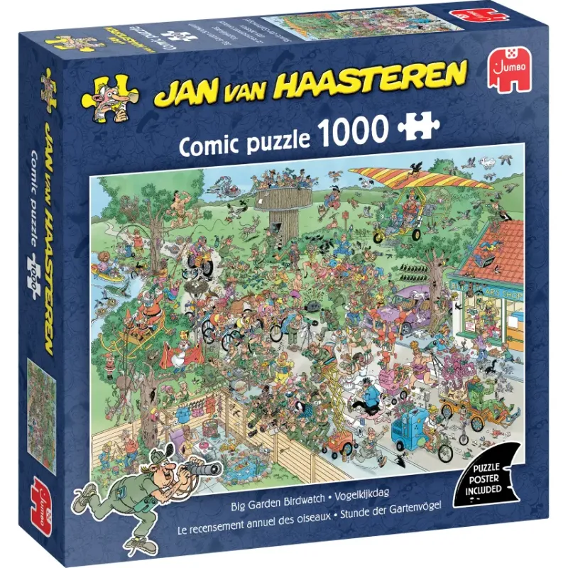Jumbo Jan Van Haasteren: Big Garden Birdwatch (1000)