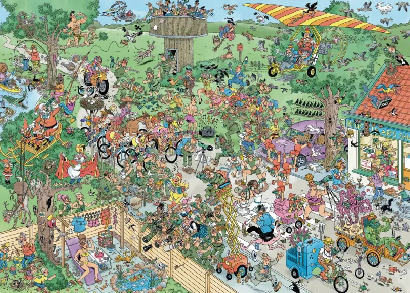 Jumbo Jan Van Haasteren: Big Garden Birdwatch (1000)