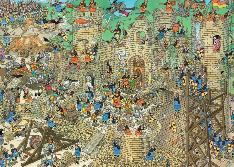 Jumbo Jan Van Haasteren: Castle Conflict (1000)