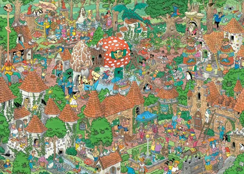 Jumbo Jan Van Haasteren: Efteling - Fairytale Forest (1000)