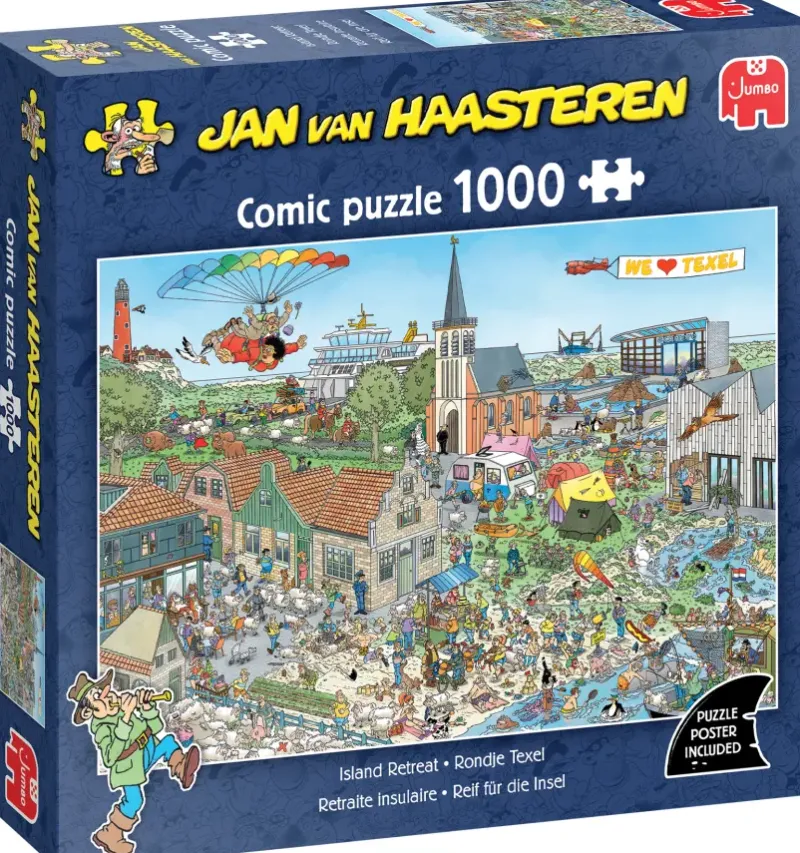 Jumbo Jan Van Haasteren: Island Retreat (1000)