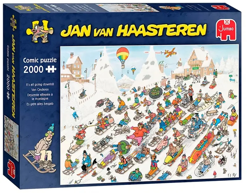 Jumbo Jan Van Haasteren: It's All Going Downhill (2000)