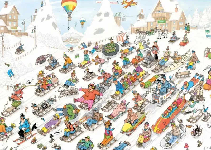 Jumbo Jan Van Haasteren: It's All Going Downhill (2000)