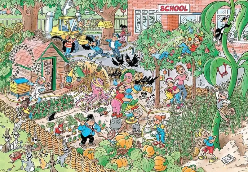 Jumbo Jan Van Haasteren: Junior #18 - The School Garden (360)