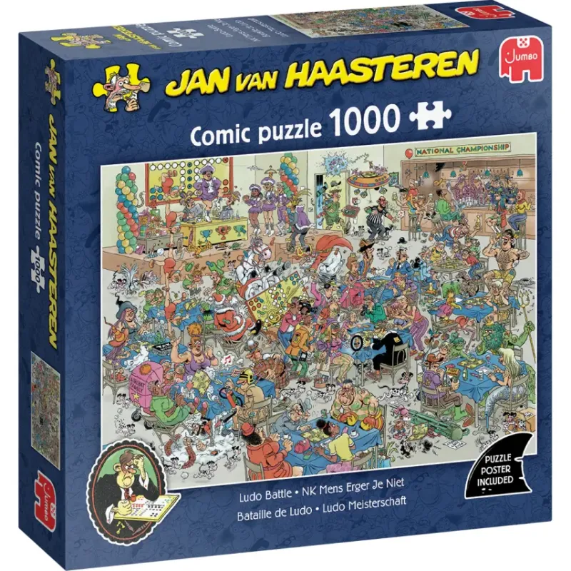 Jumbo Jan Van Haasteren: Ludo Battle (1000)