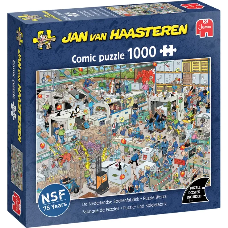 Jumbo Jan Van Haasteren: Puzzle Works (1000)