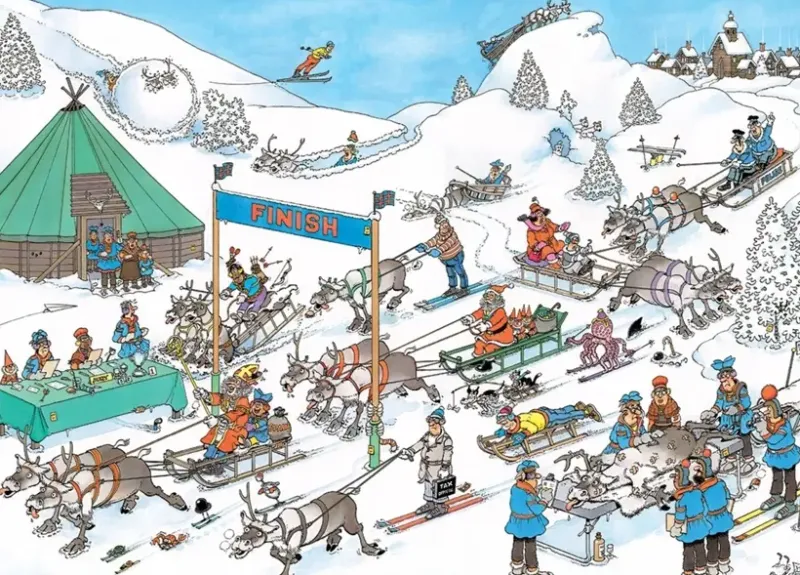 Jumbo Jan Van Haasteren: Reindeer Races (500)