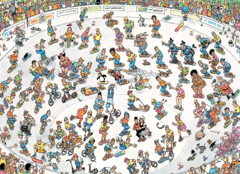 Jumbo Jan Van Haasteren: Riding The Skate Bowl (2000)