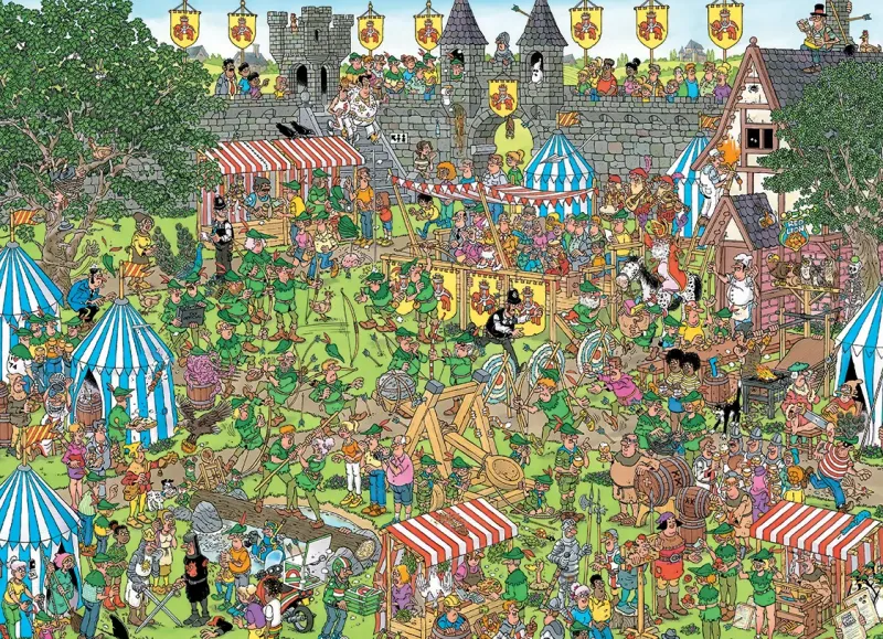 Jumbo Jan Van Haasteren: Robin Hood Festival (1500)