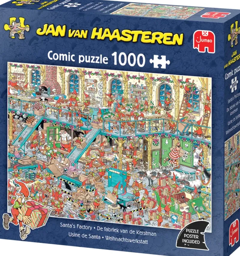 Jumbo Jan Van Haasteren: Santa's Factory (1000)