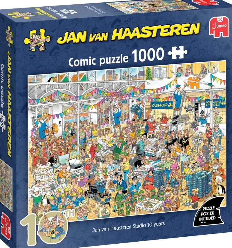 Jumbo Jan Van Haasteren: Studio 10 Years (1000)