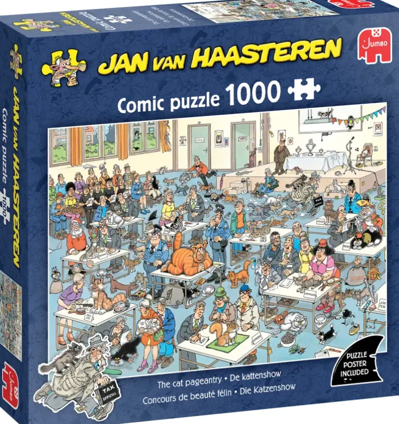 Jumbo Jan Van Haasteren: The Cat Pageantry (1000)