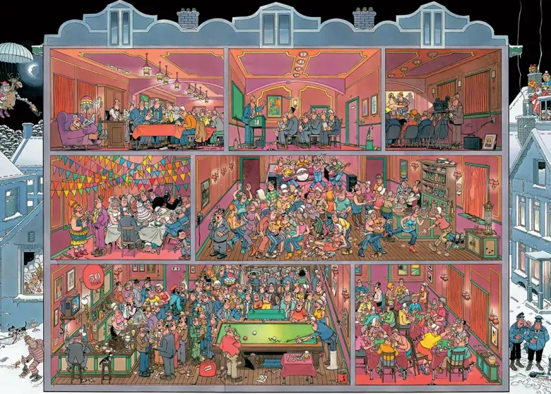 Jumbo Jan Van Haasteren: The Grand Café (1000)