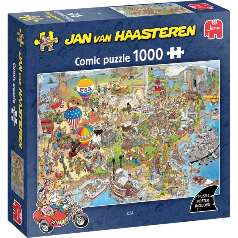 Jumbo Jan Van Haasteren: USA (1000)
