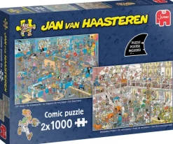 Jumbo Jan Van Haasteren: 2 x 1000 (DIY Shop, Renovation Project)