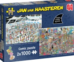 Jumbo Jan Van Haasteren: 2 x 1000 (Give Us Some Space, All Dressed Up)
