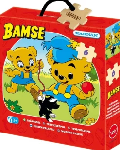 Kärnan : Träpussel - Bamse och Nallemaja (6)