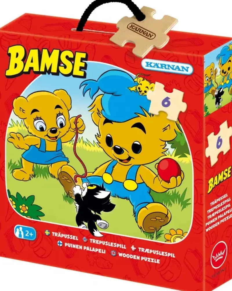 Kärnan : Träpussel - Bamse och Nallemaja (6)