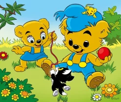 Kärnan : Träpussel - Bamse och Nallemaja (6)