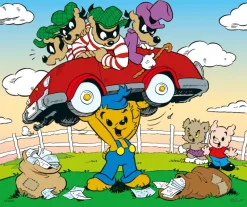 Kärnan : Träpussel - Bamse Skurkpussel (30)