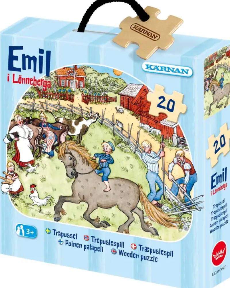 Kärnan : Träpussel - Emil i Lönneberga Rider (20)
