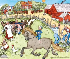 Kärnan : Träpussel - Emil i Lönneberga Rider (20)