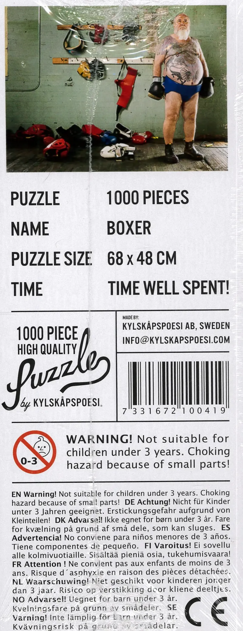 Kylskåpspoesi : Boxaren (1000)