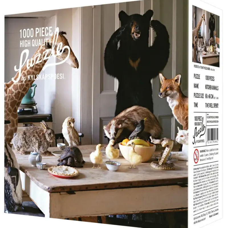 Kylskåpspoesi : Kitchen Animals (1000)