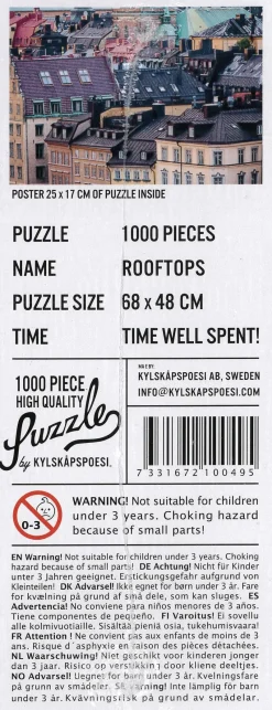 Kylskåpspoesi : Rooftops (1000)