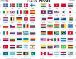 Larsen : Rampussel - Flagg-Pussel (80)