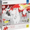 Peliko : Mumin - Moomin, Med Rött Paraply (500)