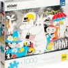 Peliko : Mumin - Moomin, Muminfamiljen i Sol och Storm (1000)