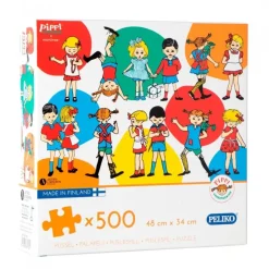 Peliko : Pippi Långstrump - Pippi, Tommy & Annika (500)
