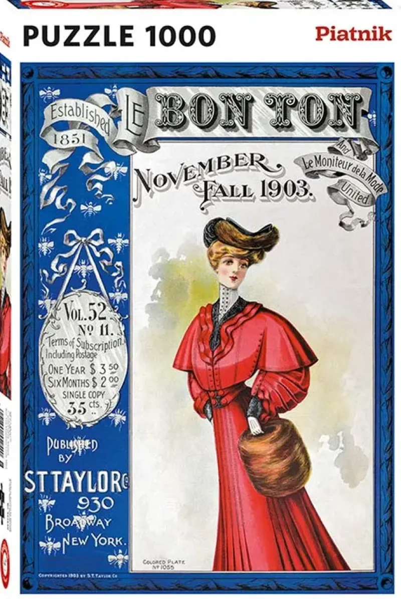 Piatnik : Bon Ton Magazine Cover 1903 (1000)
