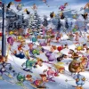 Piatnik : Francois Ruyer - Christmas Skiing (1000)