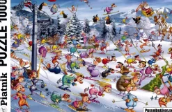 Piatnik : Francois Ruyer - Christmas Skiing (1000)