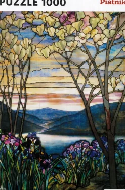 Piatnik : Louis Comfort Tiffany - Magnolias and Irises (1000)