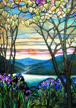 Piatnik : Louis Comfort Tiffany - Magnolias and Irises (1000)