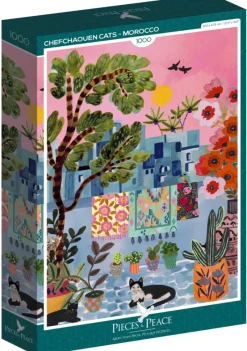 Pieces & Peace : Chefchaouen Cats - Morocco (1000)
