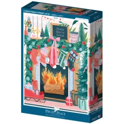 Pieces & Peace : Christmas Fireplace (500)