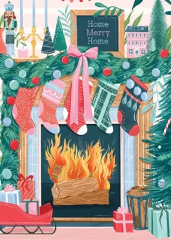 Pieces & Peace : Christmas Fireplace (500)